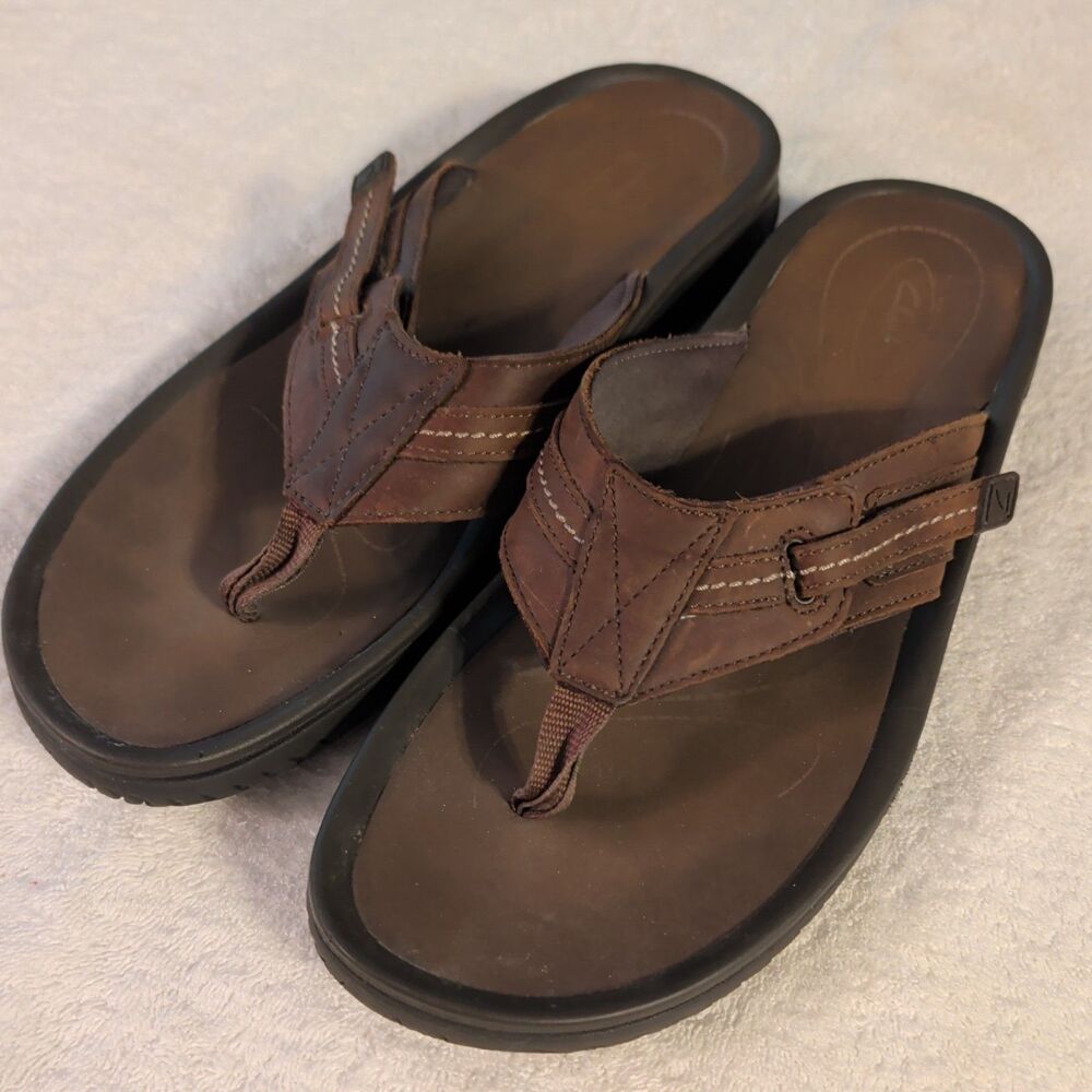 Clarks Wesley Sun Men's Sandal M11 US - Beeswax
